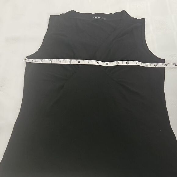 Club Monaco Black Fitted Sleeveless Tank Top - Picture 6 of 16